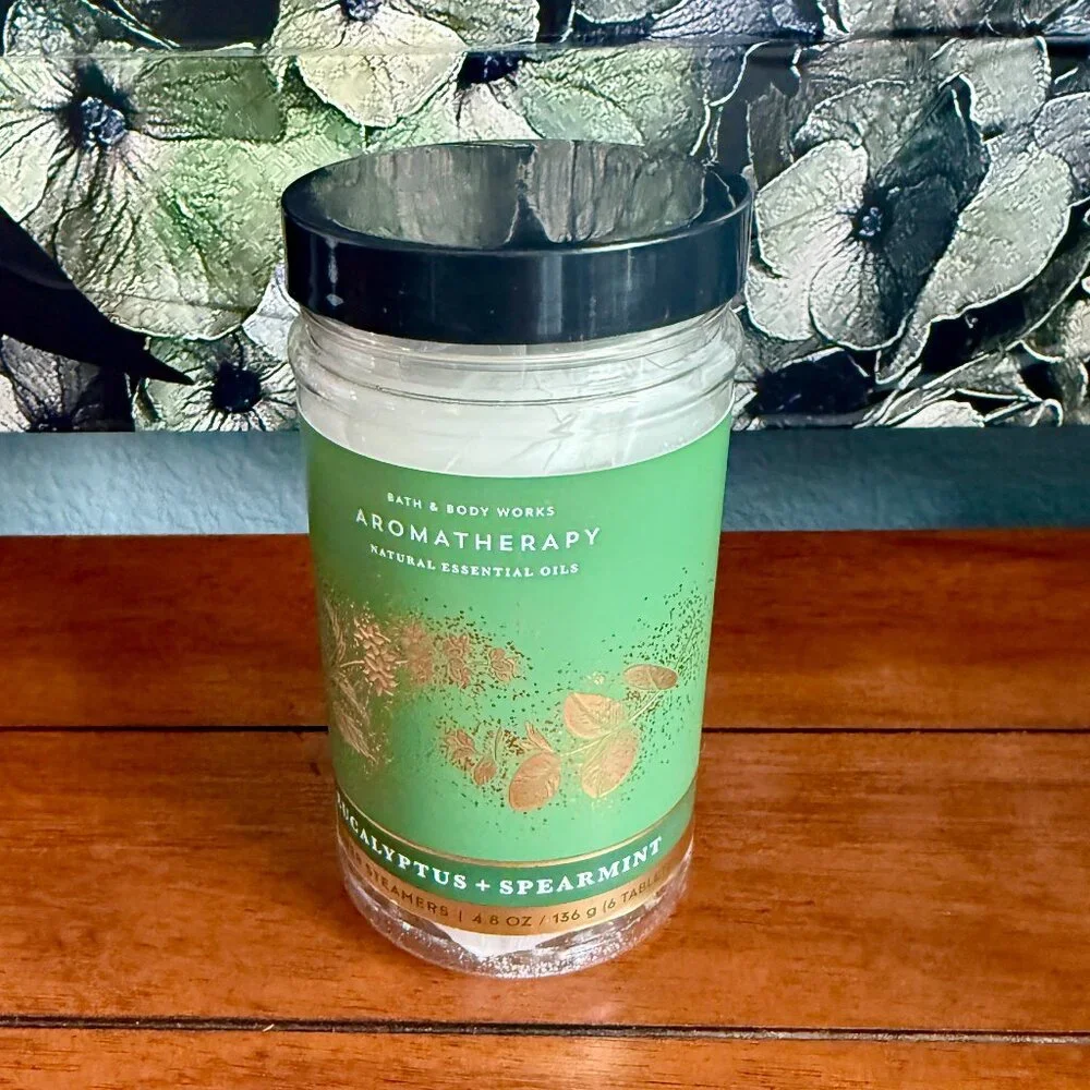 NEW Aromatherapy Eucalyptus+Spearmint Shower Steamers Bath and Body Works